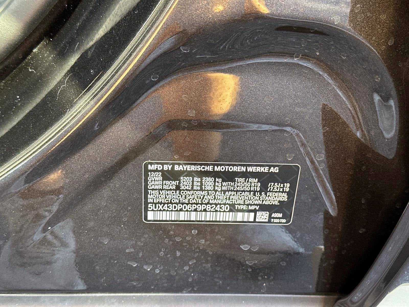 2023 BMW X3 sDrive30i