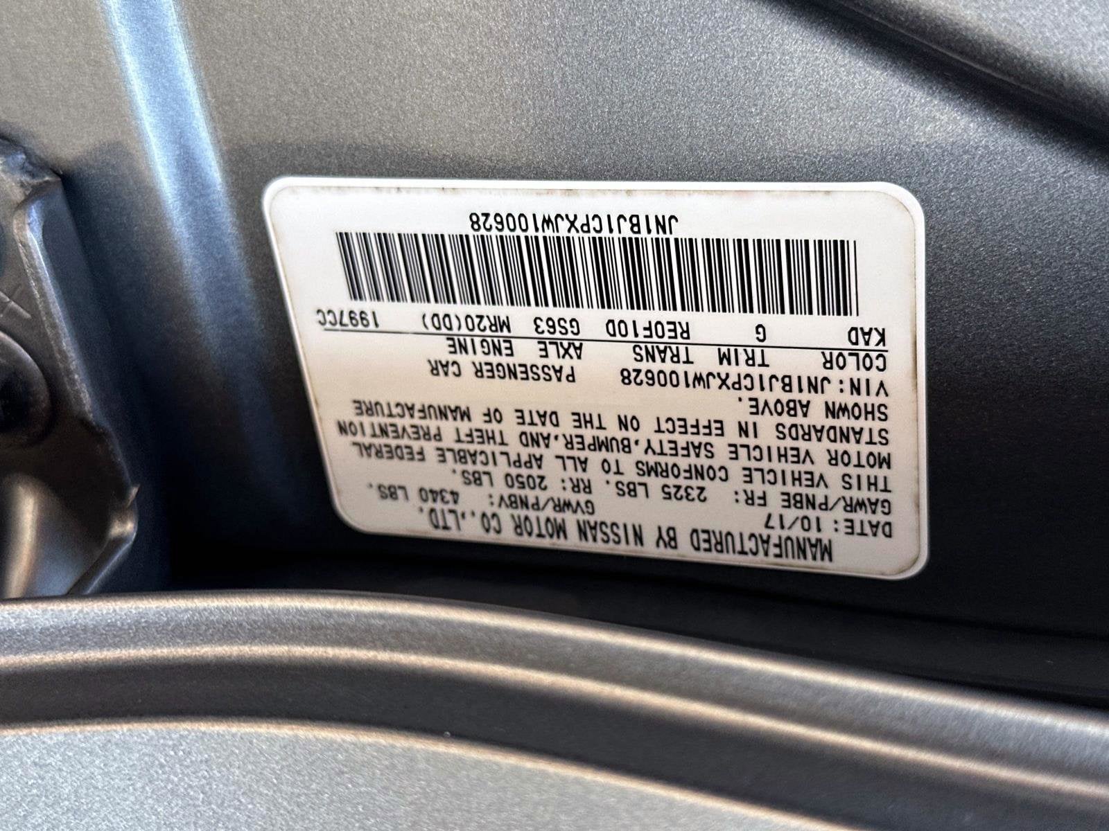 2018 Nissan Rogue Sport SL