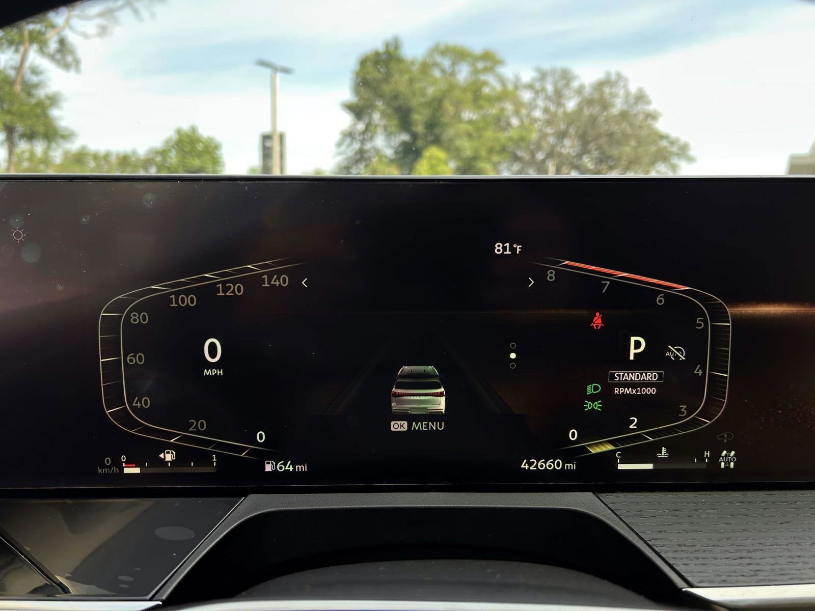 2025 INFINITI QX80 SENSORY