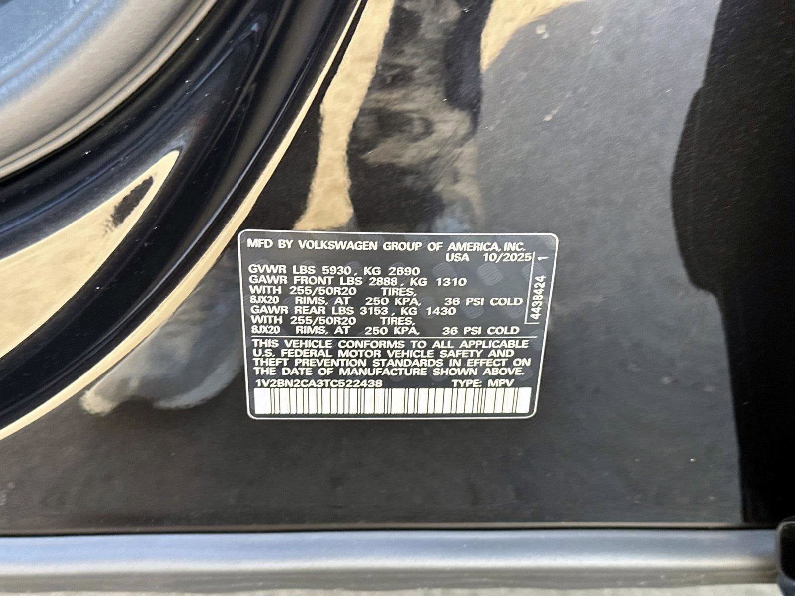 2026 Volkswagen Atlas 2.0T SEL