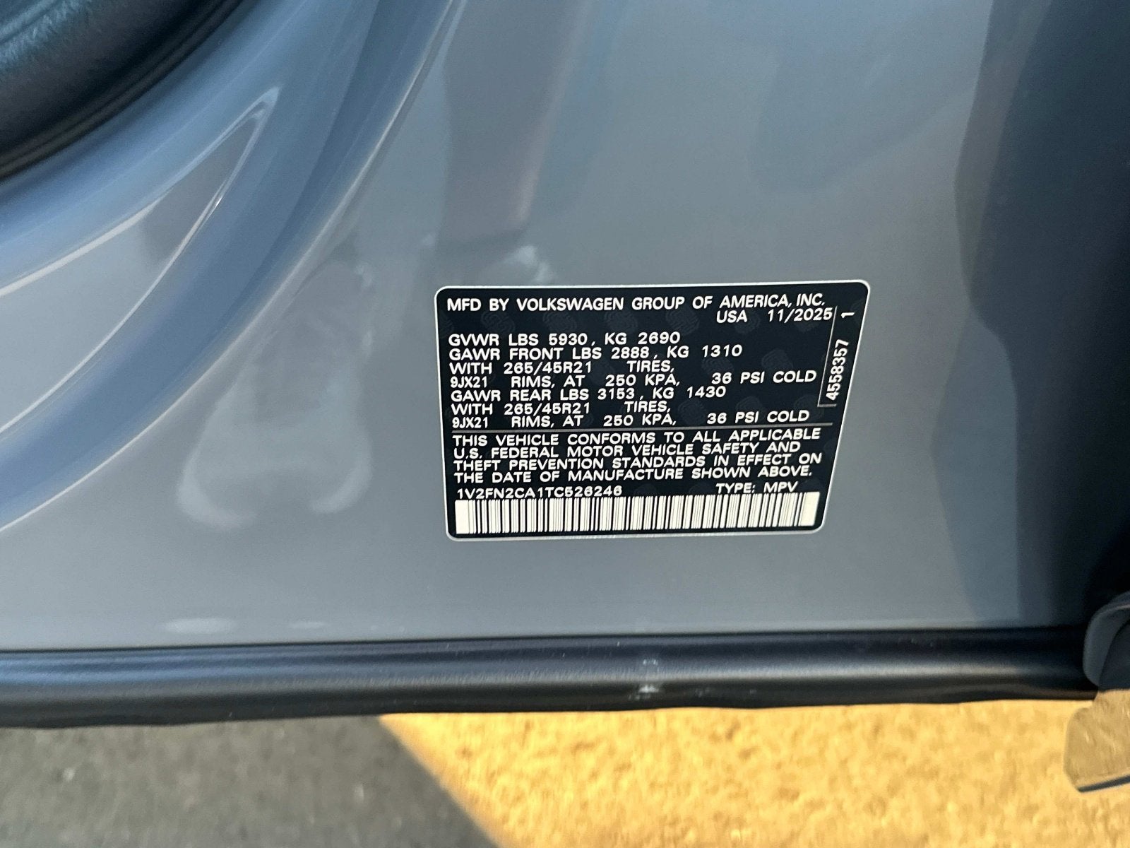 2026 Volkswagen Atlas 2.0T SEL Premium R-Line