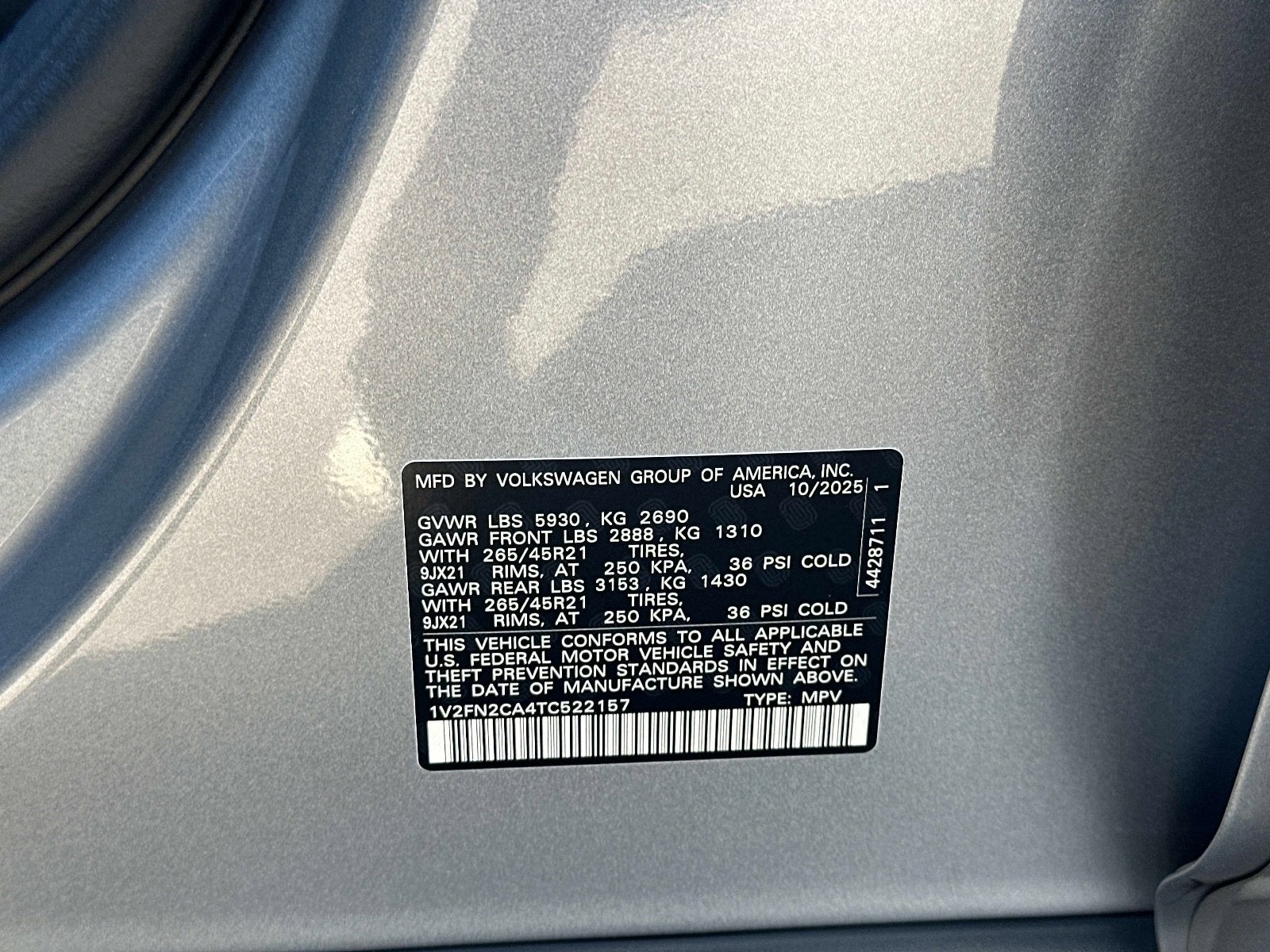 2026 Volkswagen Atlas 2.0T SEL Premium R-Line