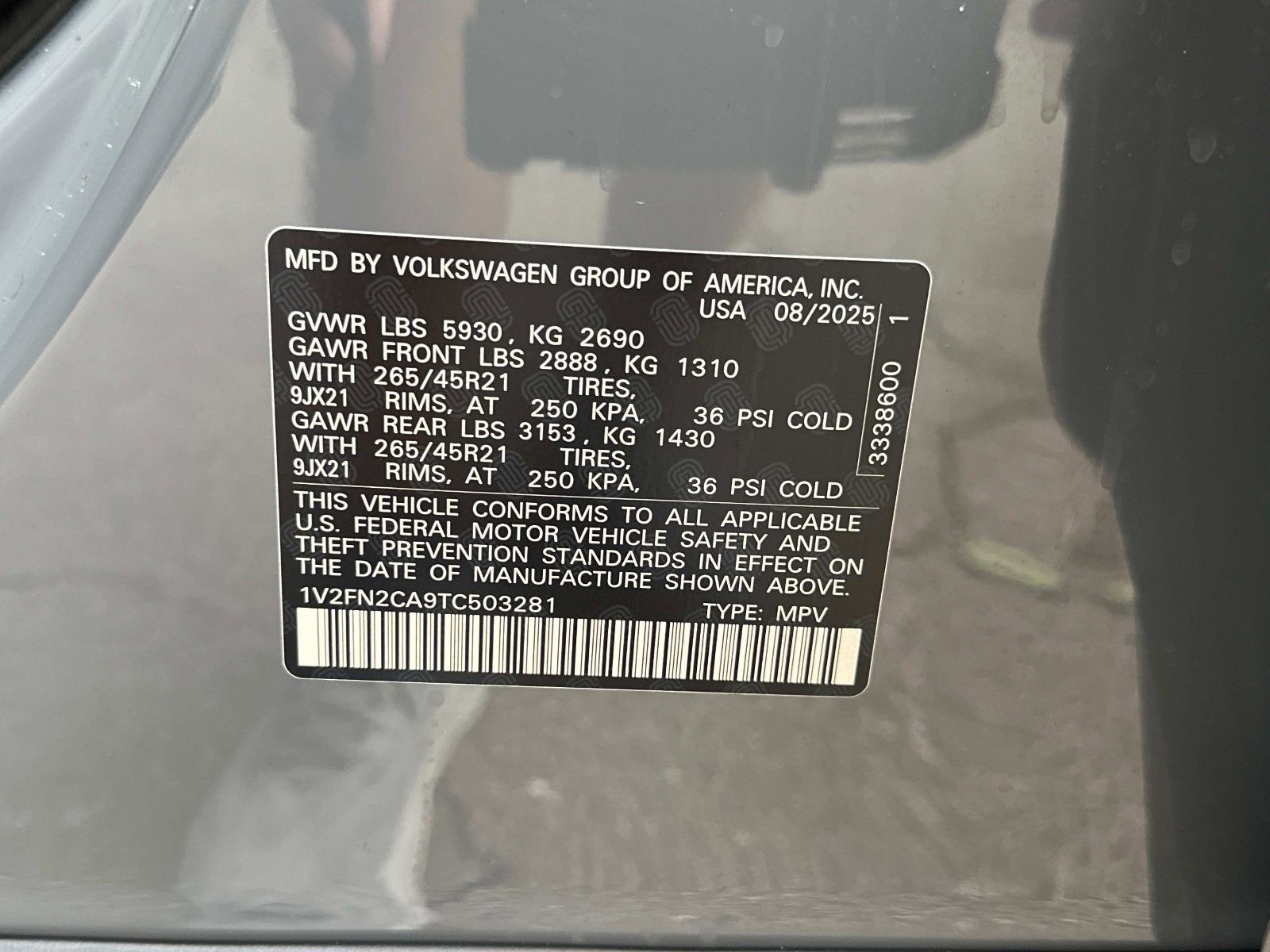 2026 Volkswagen Atlas 2.0T SEL Premium R-Line