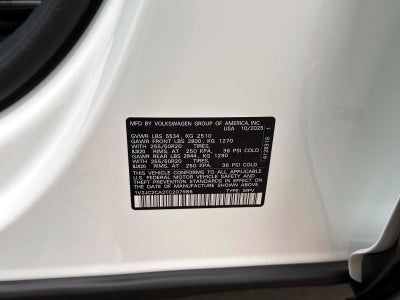 2026 Volkswagen Atlas Cross Sport 2.0T SE w/Technology