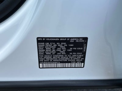 2026 Volkswagen Atlas 2.0T SE w/Technology