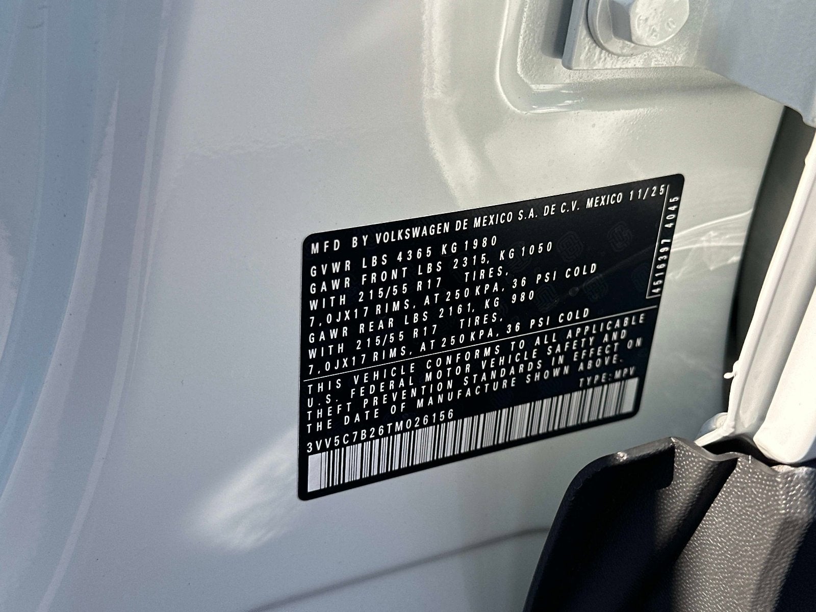 2026 Volkswagen Taos S