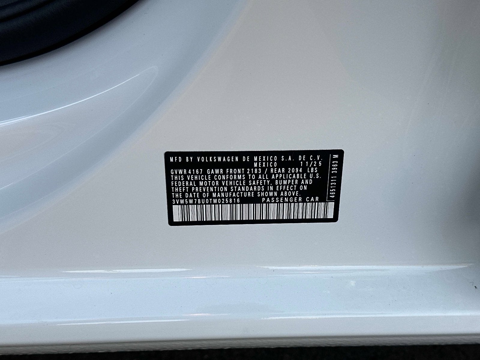 2026 Volkswagen Jetta S