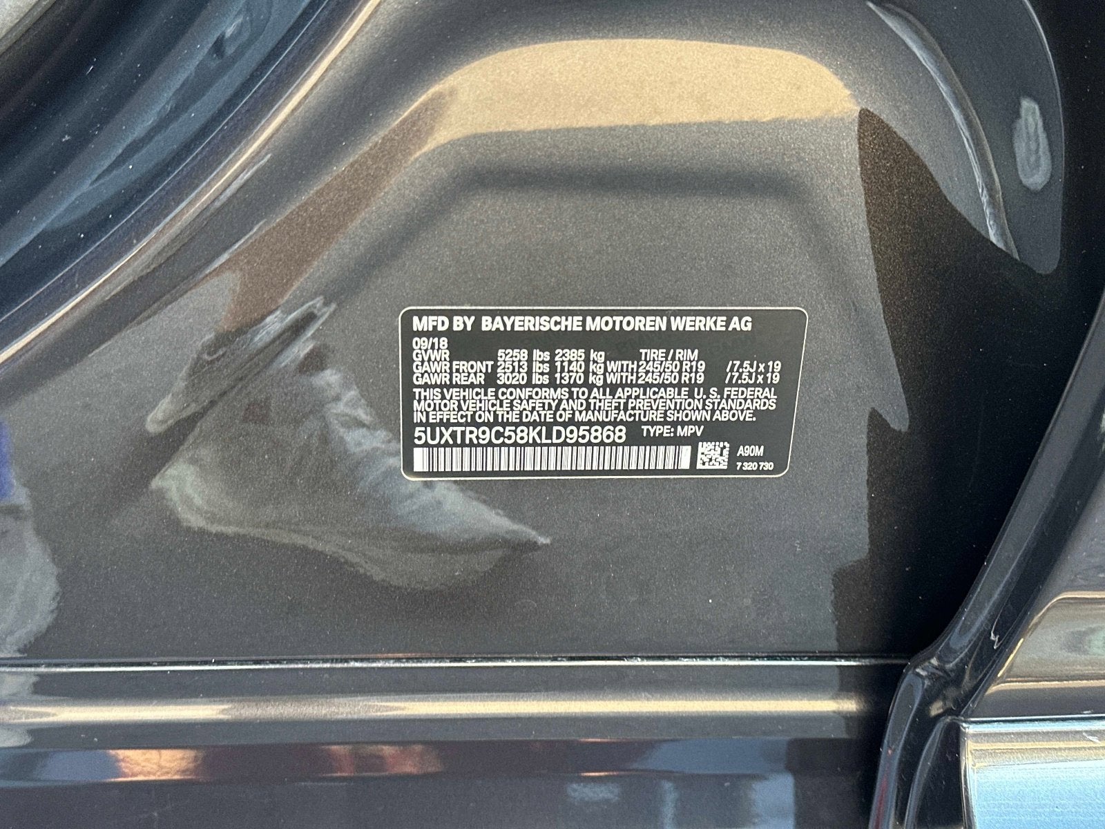 2019 BMW X3 xDrive30i