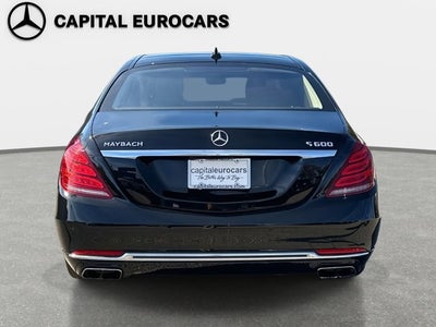 2016 Mercedes-Benz S-Class Maybach S 600