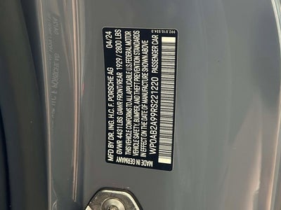 2024 Porsche 911 Carrera 4S