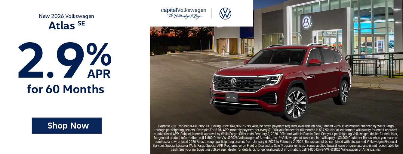 2026 Volkswagen Atlas