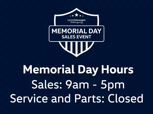 Memorial Day Hours