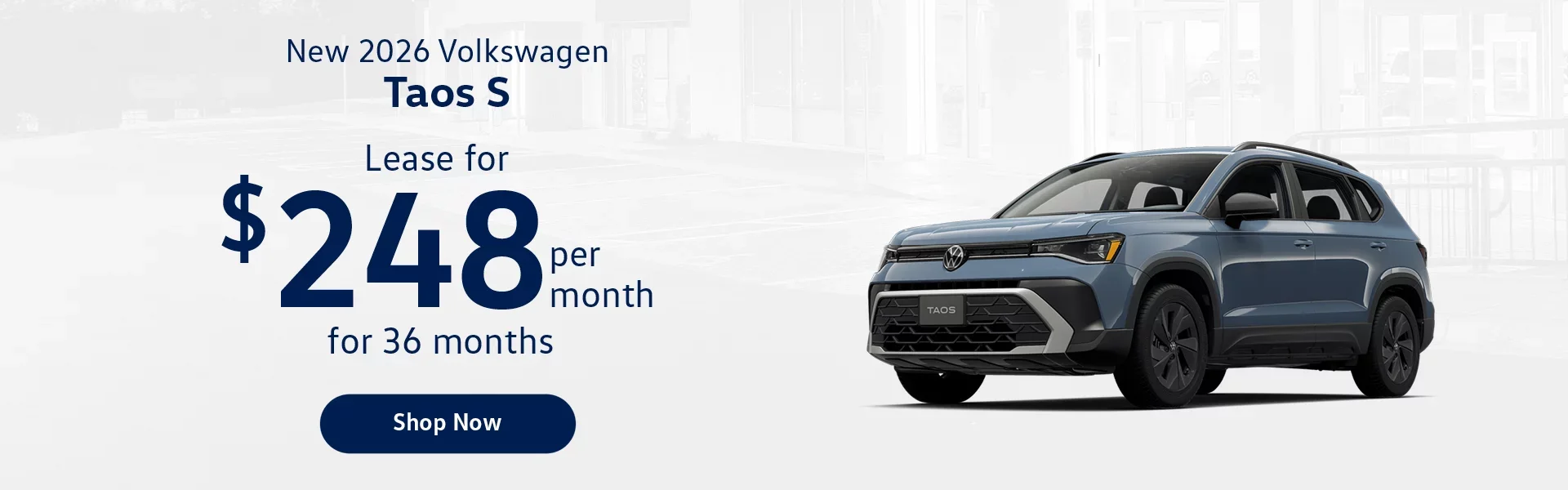 New 2026 Volkswagen Taos S