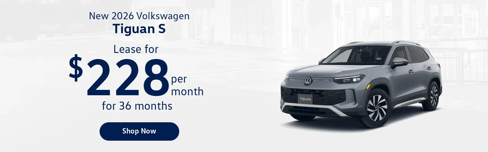 New 2026 Volkswagen Tiguan S