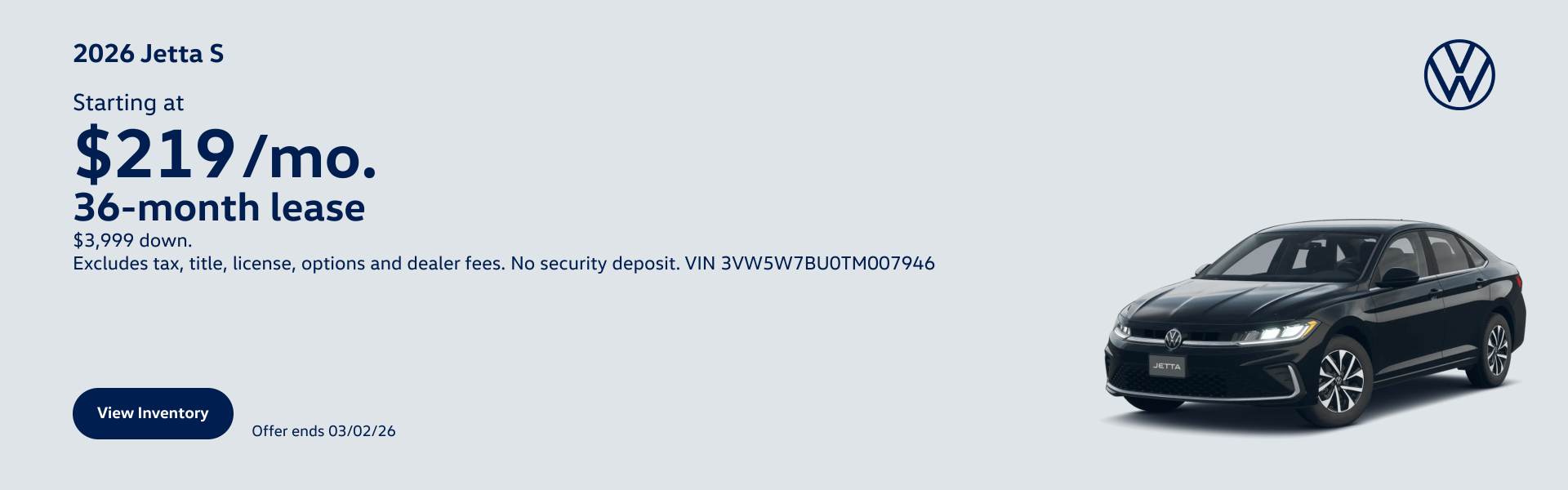 26 Jetta S