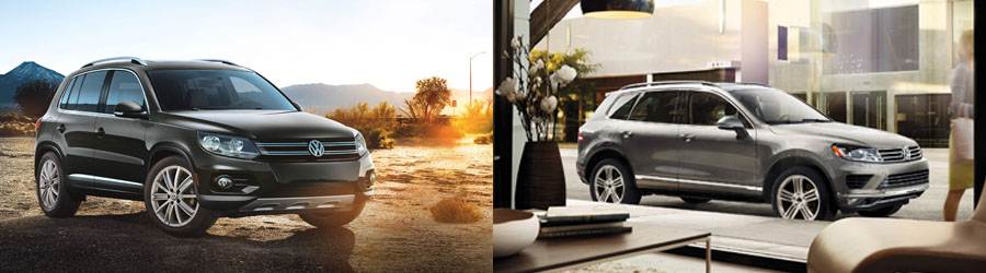 2015 Volkswagen Tiguan vs Touareg