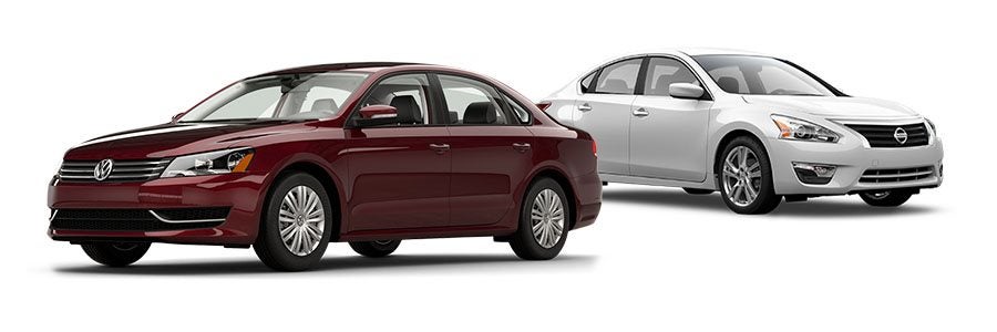 2015 Volkswagen Passat vs Nissan Altima - Garland, TX