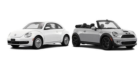 2015 VW Beetle vs MINI Cooper