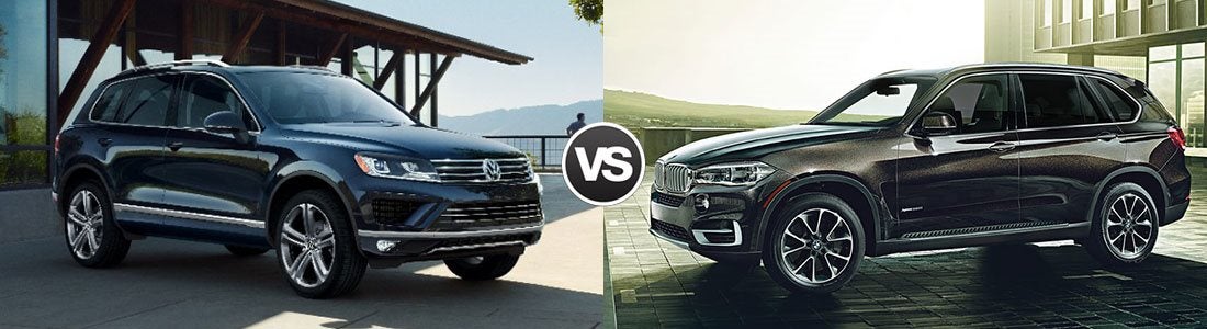 2017 Volkswagen Touareg vs 2017 BMW X5